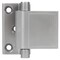 Brinks Commercial Brinks Zinc Satin Chrome Silver Door Stop Mounts to base trim 2.75 in. BC40092 - alternate 1